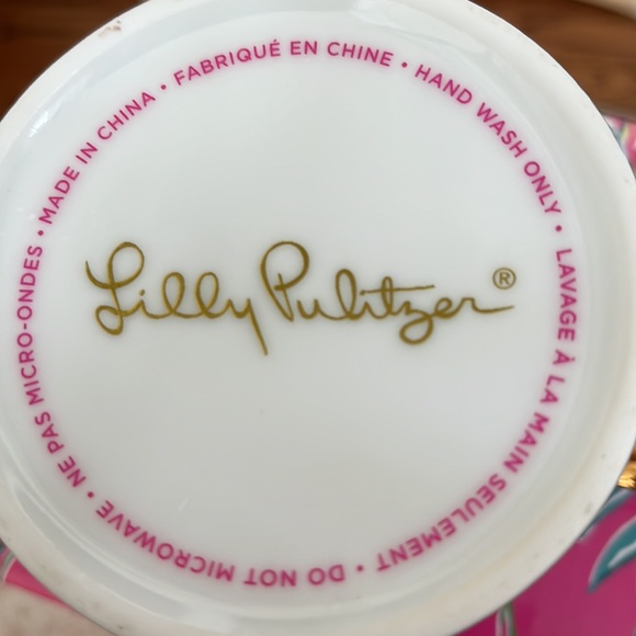 Lilly Pulitzer "I'm Feline Fine" Mug - New - Picture 7 of 10
